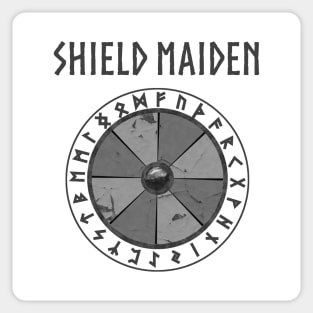 Viking Shield Maiden Sticker